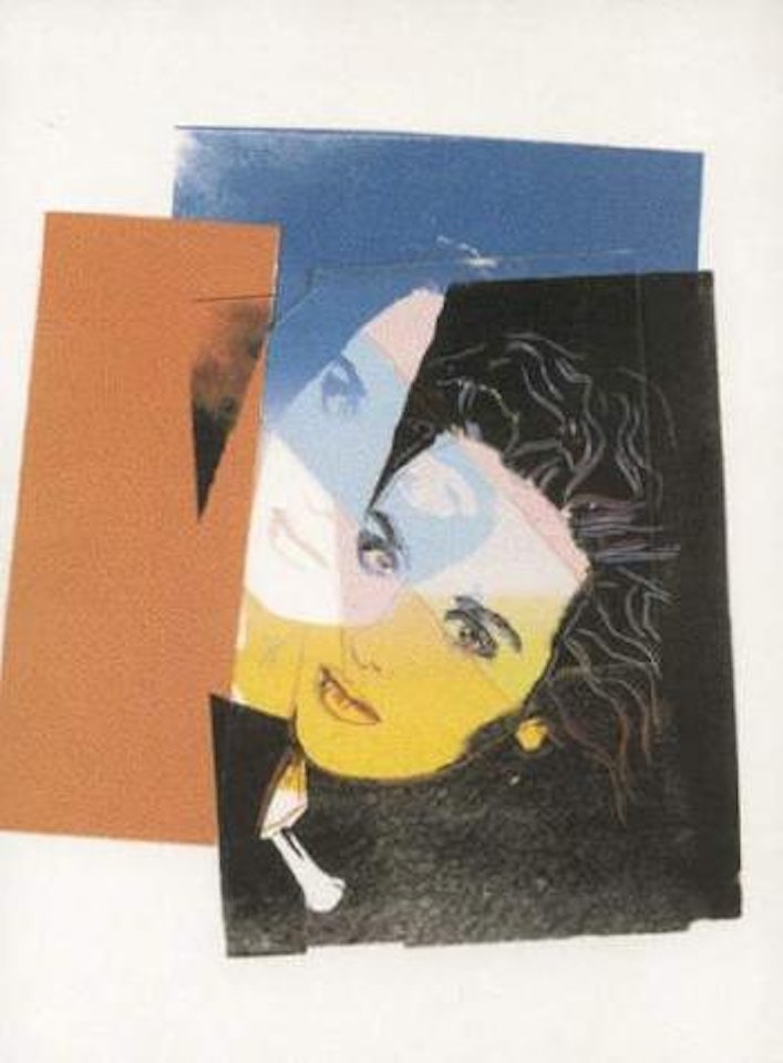 Isabelle Adjani by Andy Warhol