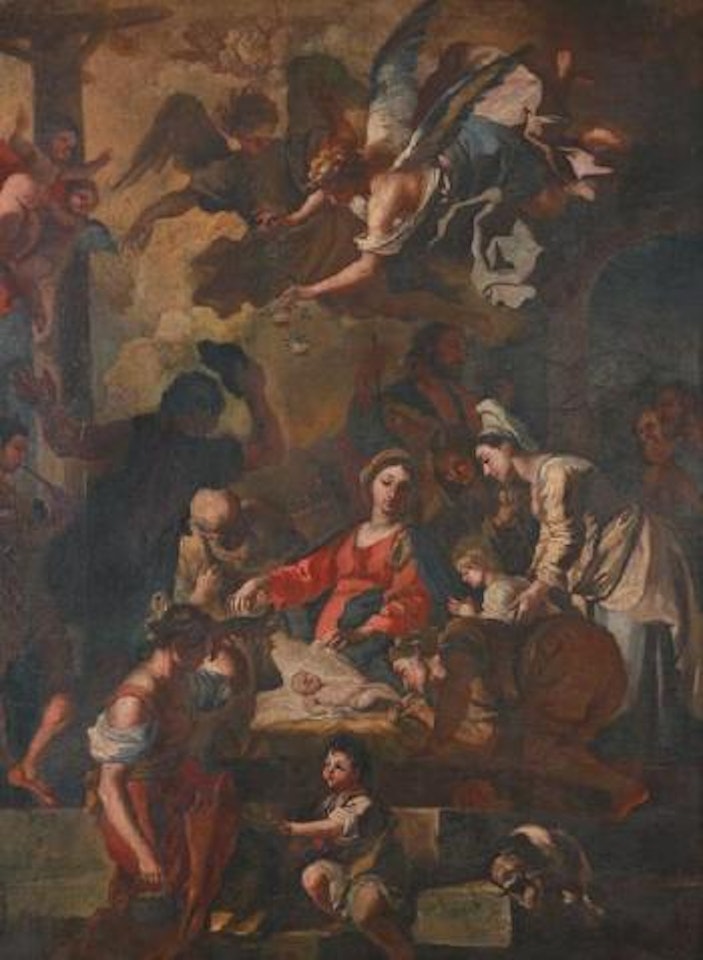 L'Adoration des bergers by Francesco Solimena