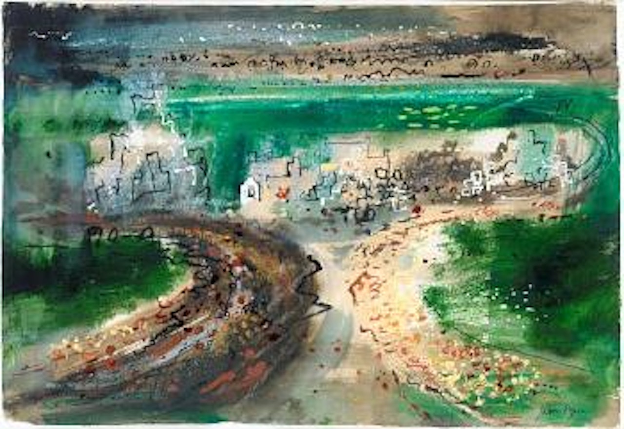 Brittany Beach II by John Piper