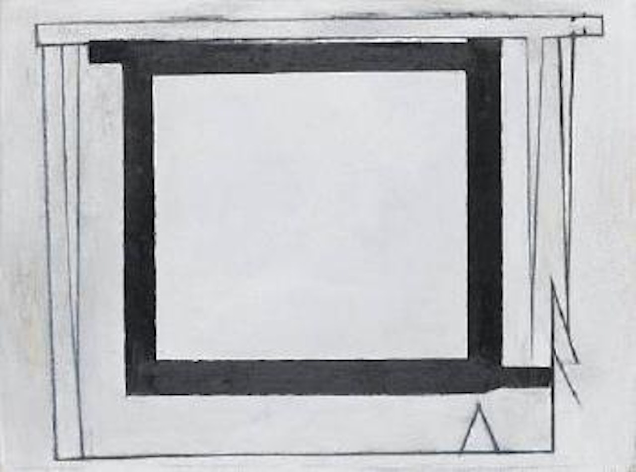 Small gate painting 2 by Prunella Clough