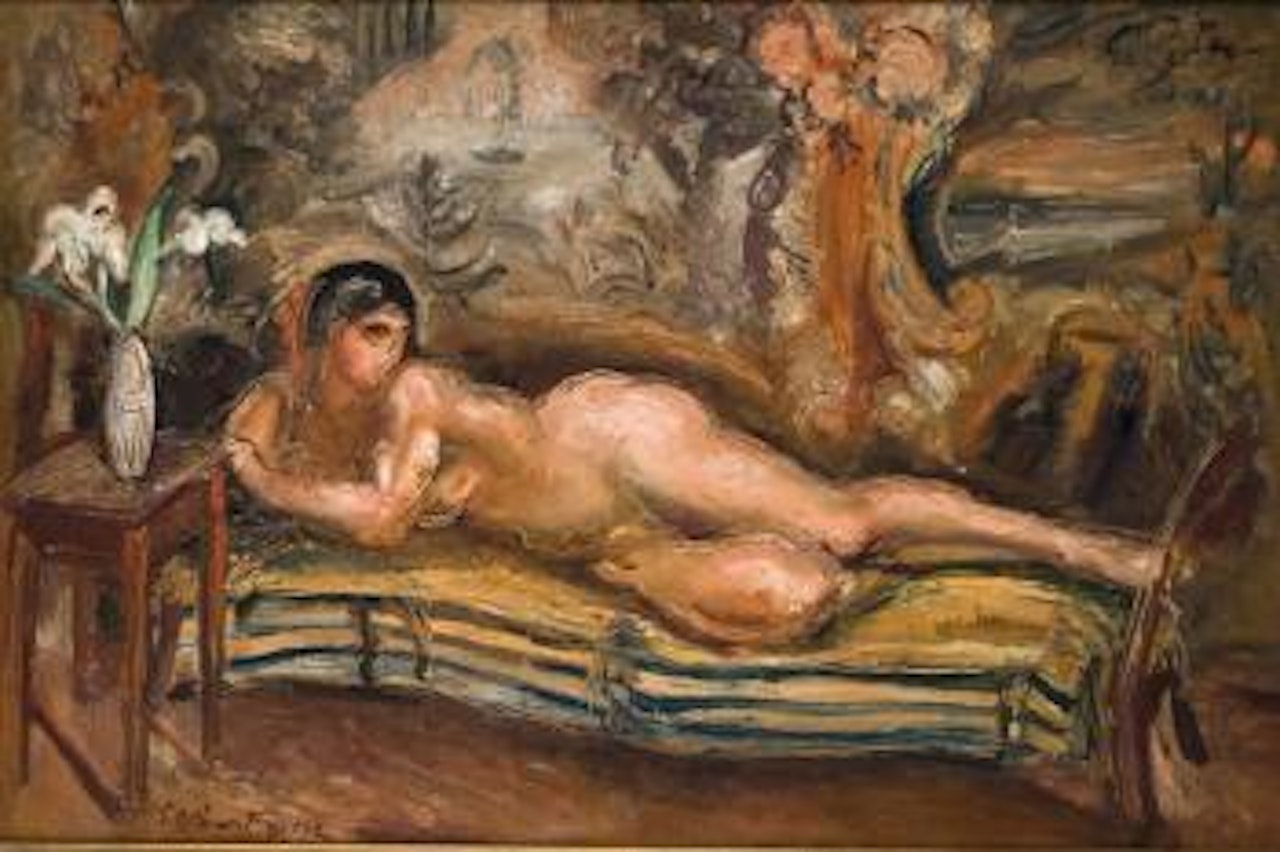 Nu sur le divan by Othon Friesz
