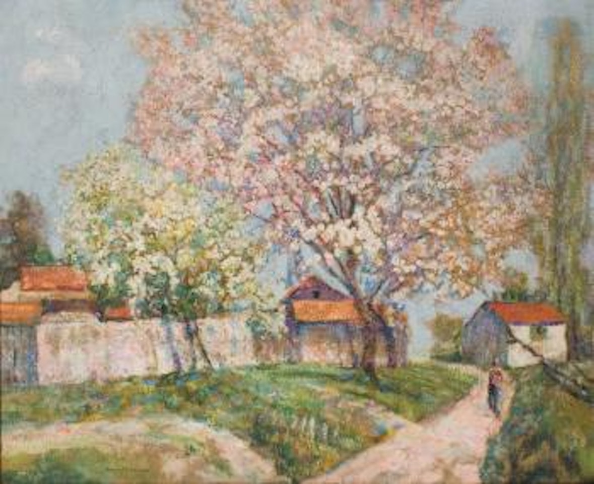 Pommiers en fleurs by Victor Charreton