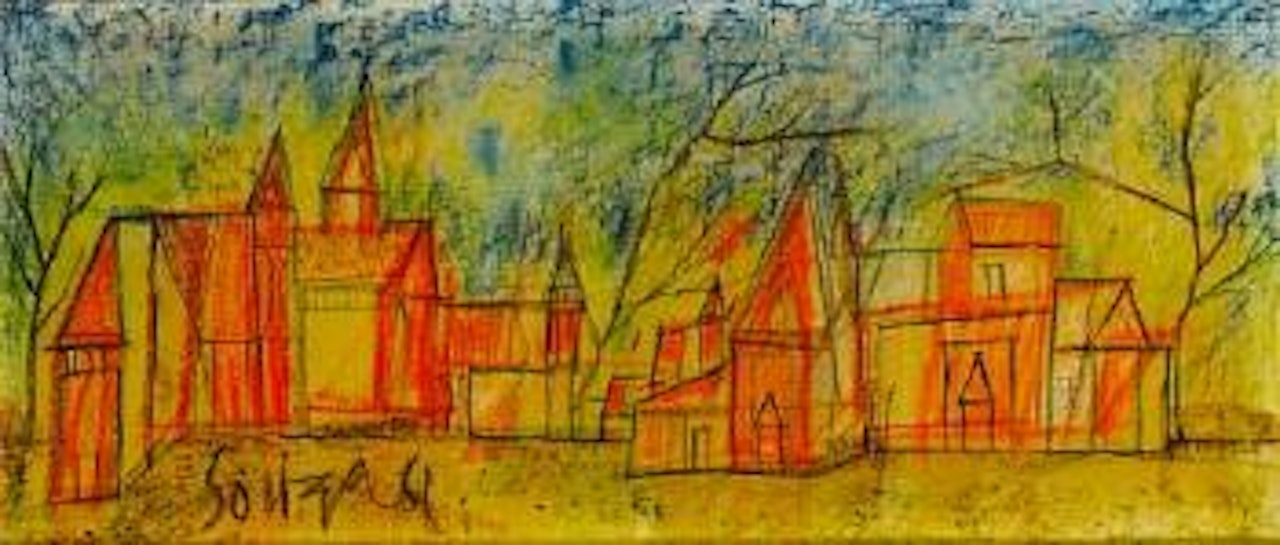 Landscape by Francis Newton Souza