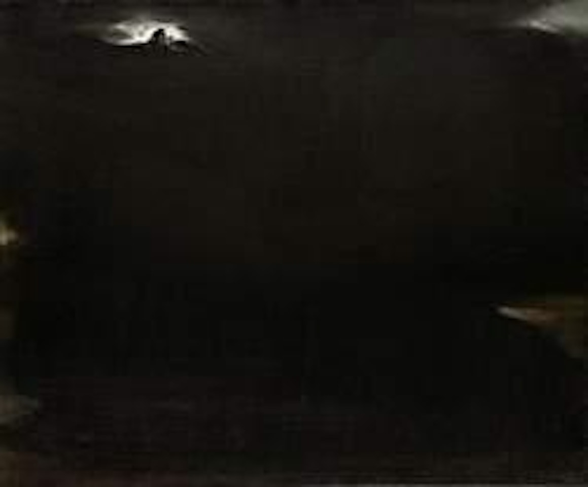 Petite noir opaque by Olivier Debre