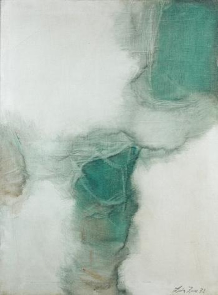 Composition en vert by Léon Zack