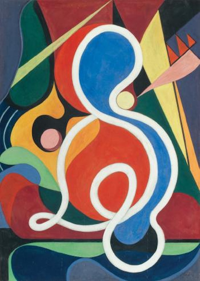Composition by Auguste Herbin