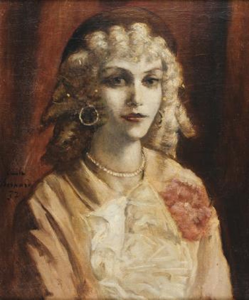 Portrait de femme by Emile Bernard