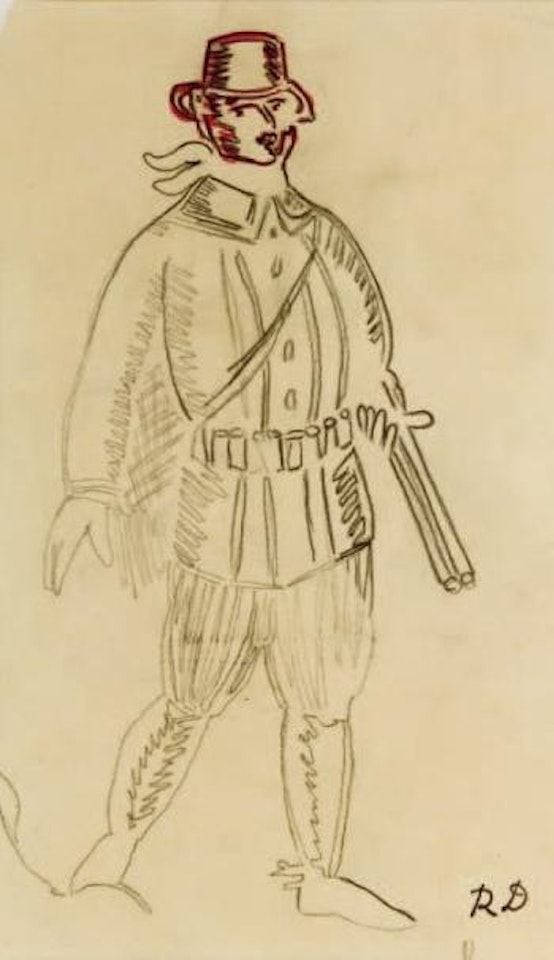 Le chasseur by Raoul Dufy