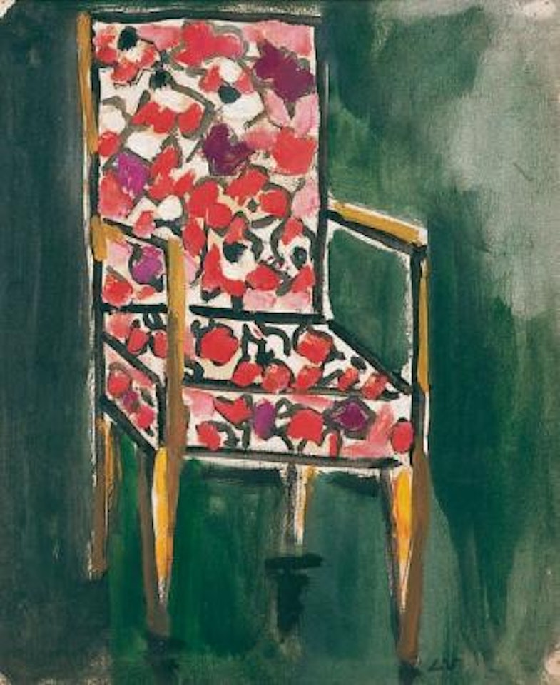 Le fauteuil by Louis Valtat