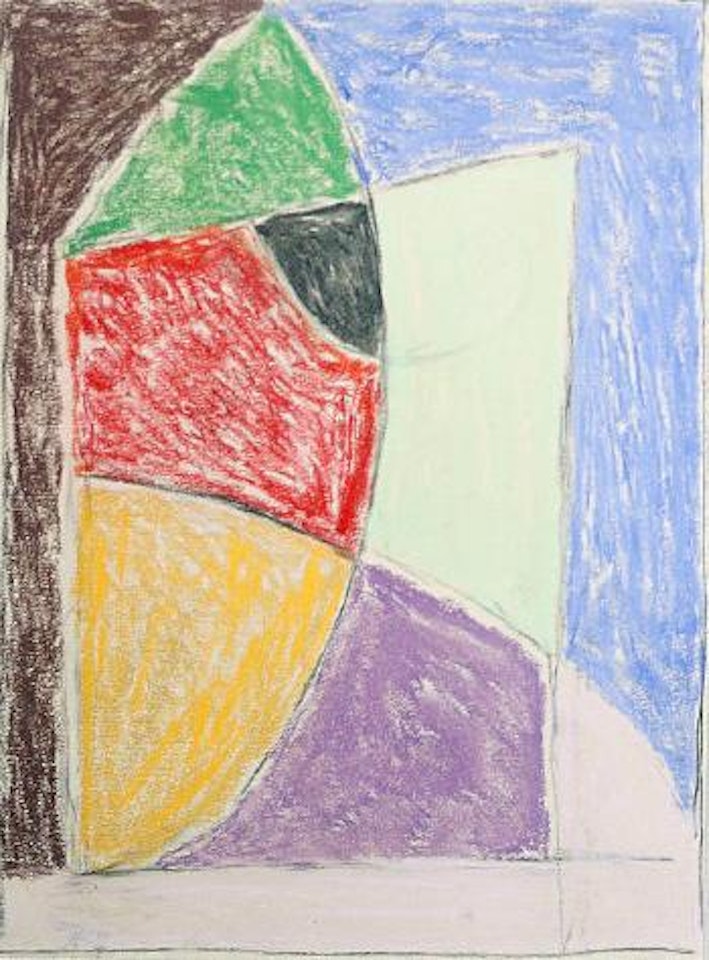 A design for a rug by Duncan Grant