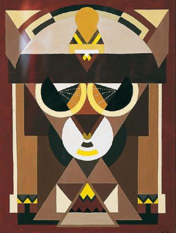 Composition by Auguste Herbin