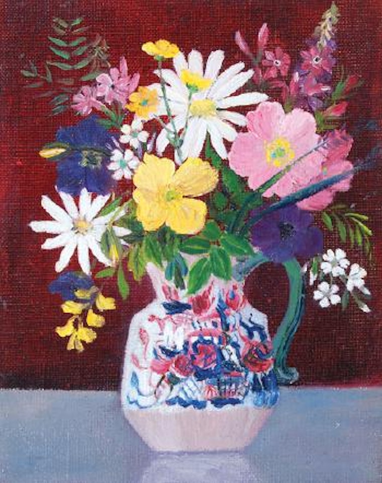 Still life with flowers by Helen Bradley