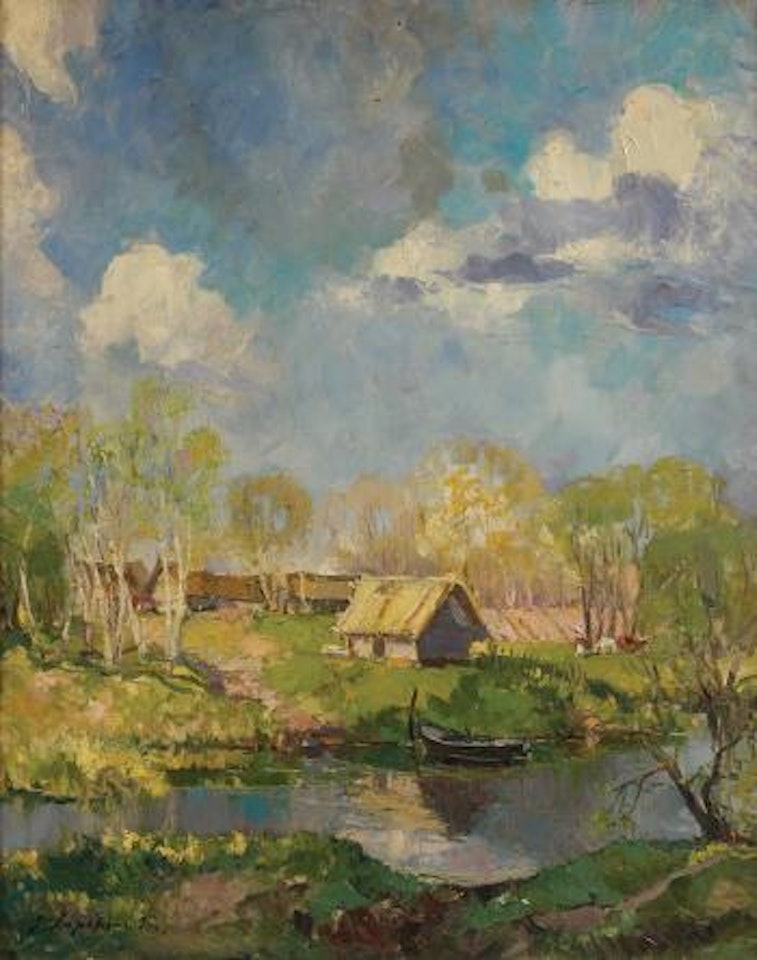 Campagne russe by Georgij Aleksandrovic Lapschin