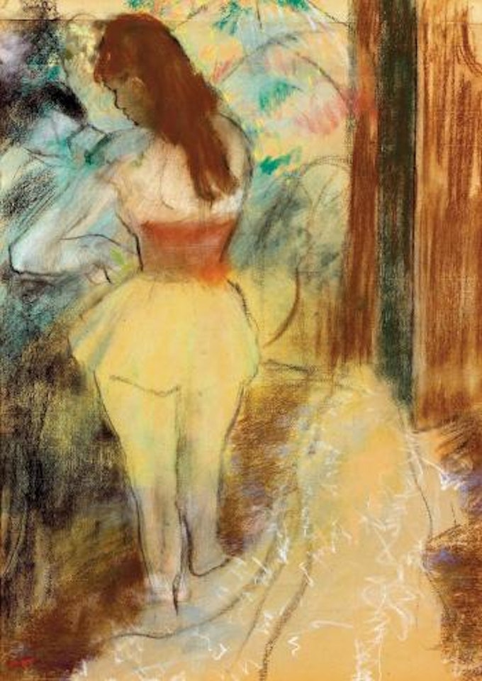 Danseuse s'habillant by Edgar Degas