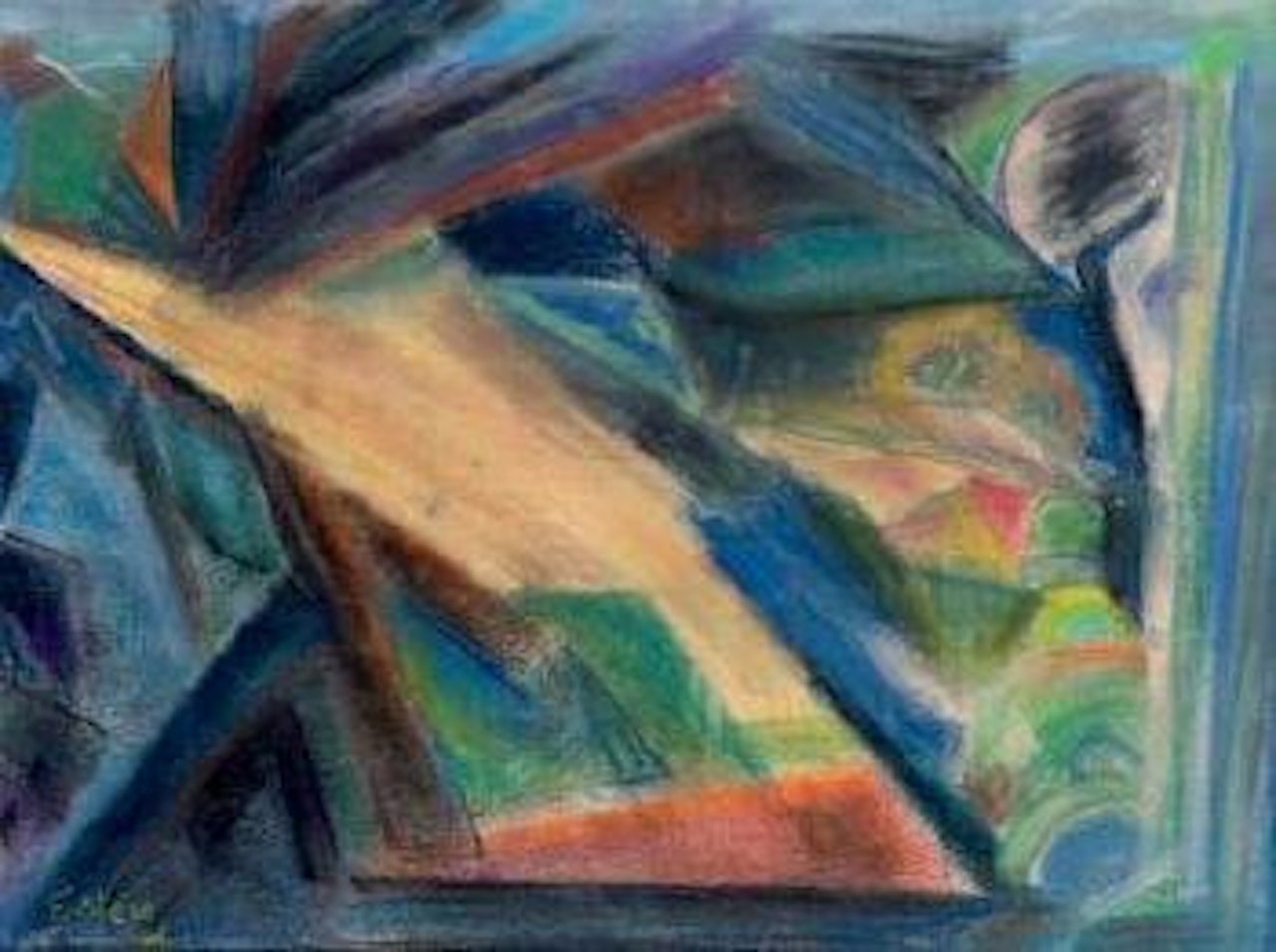 Paysage breton by Maurice Esteve