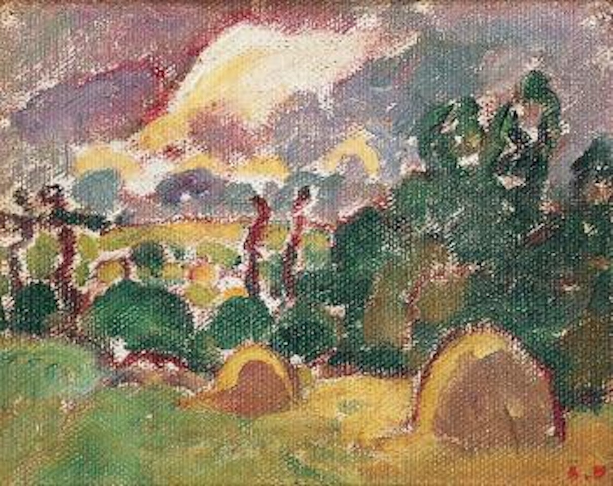 Les petites meules de foin by Louis Valtat