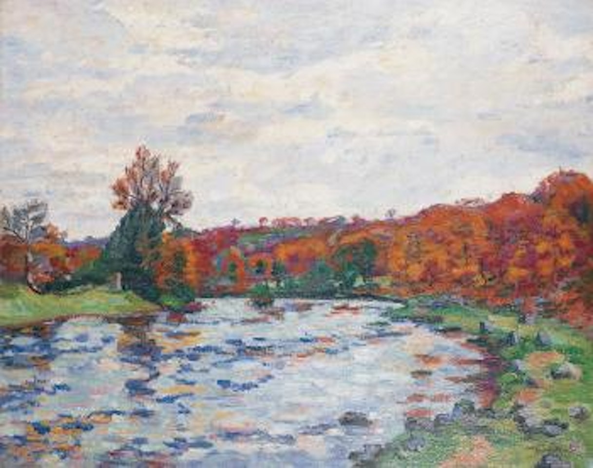 Le barrage de genetin by Armand Guillaumin