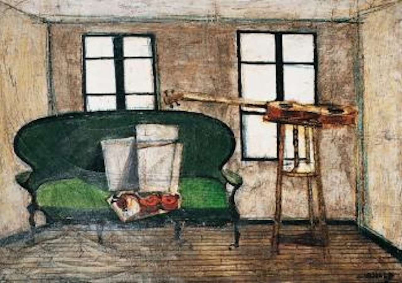 Guitare et violon by Claude Venard