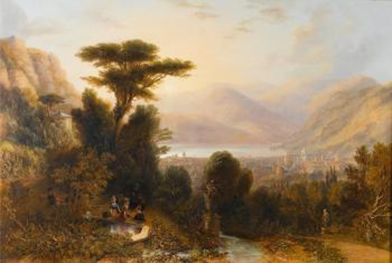 Lake Como by John Wilson Carmichael