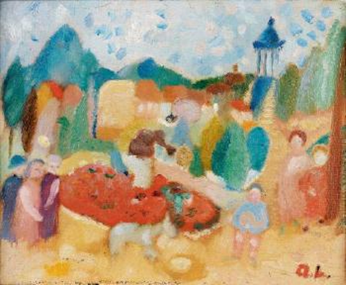 Les Buttes Chaumont by André Lanskoy
