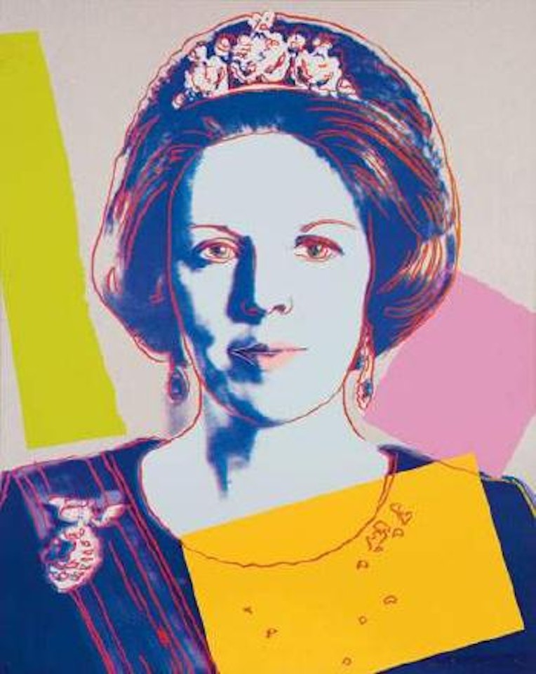 Queen Beatrix of the Netherlands by Andy Warhol