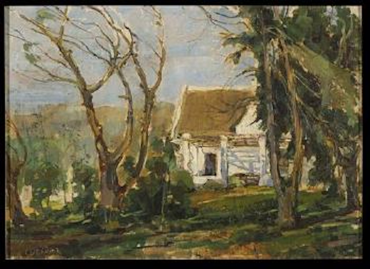 House in the woods by Pieter Wenning