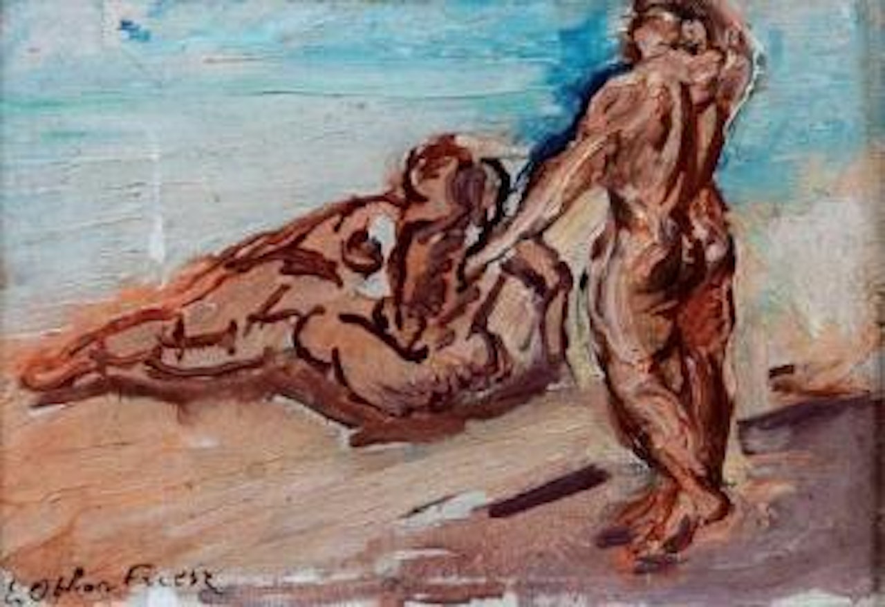 Sur la plage by Othon Friesz