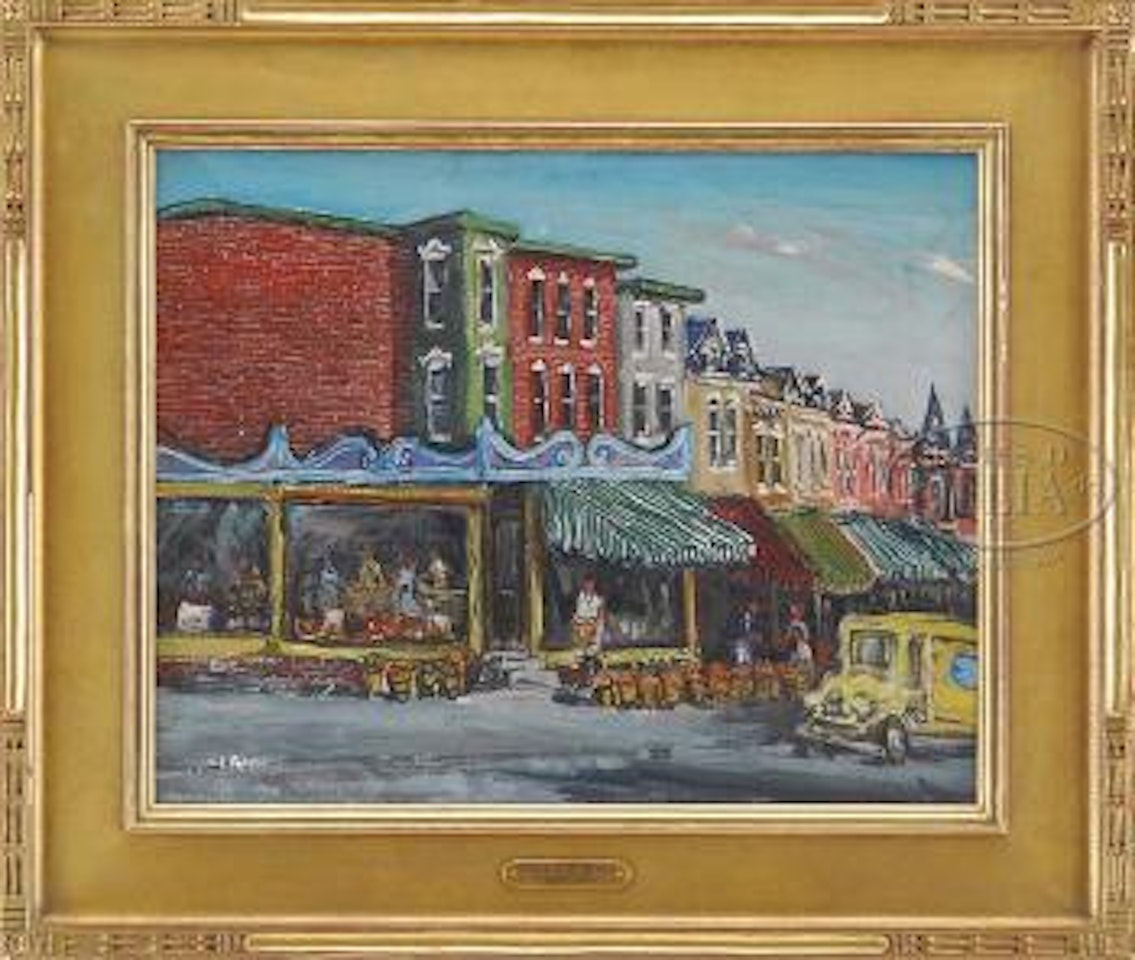 Corner grocery, Allentown by Walter Emerson Baum