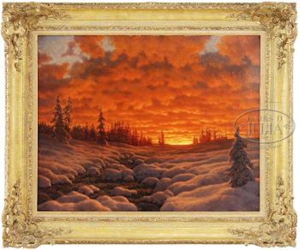 Avant la nuit (Finlande) by Ivan Fedorovich Choultse