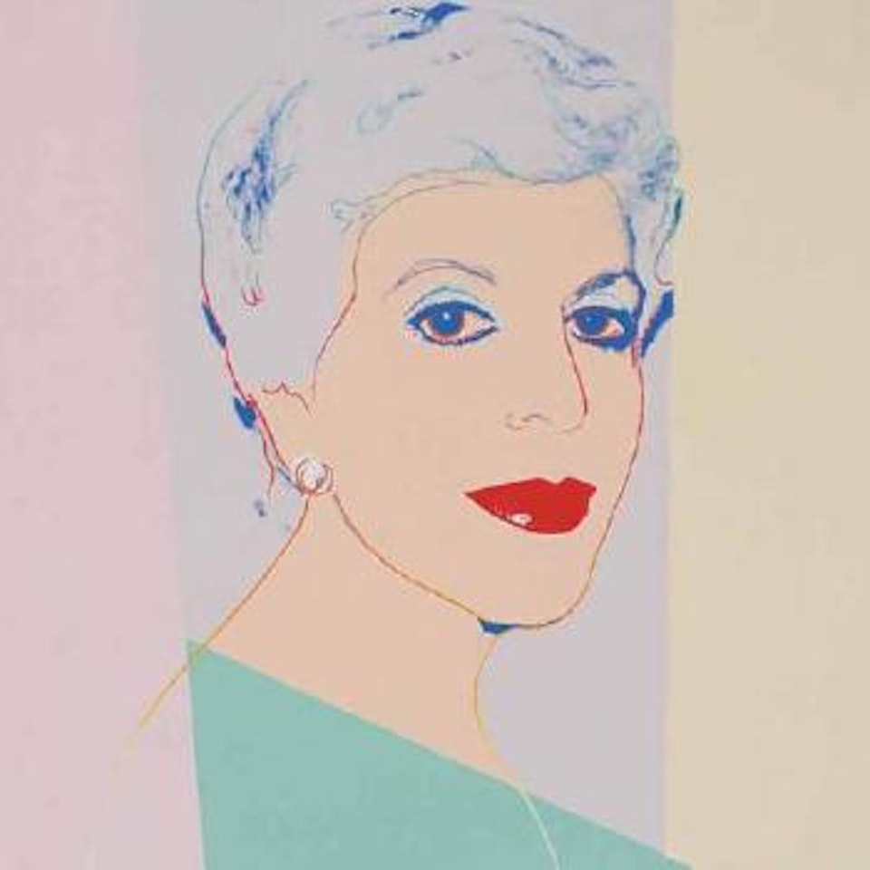 Florence hecht by Andy Warhol