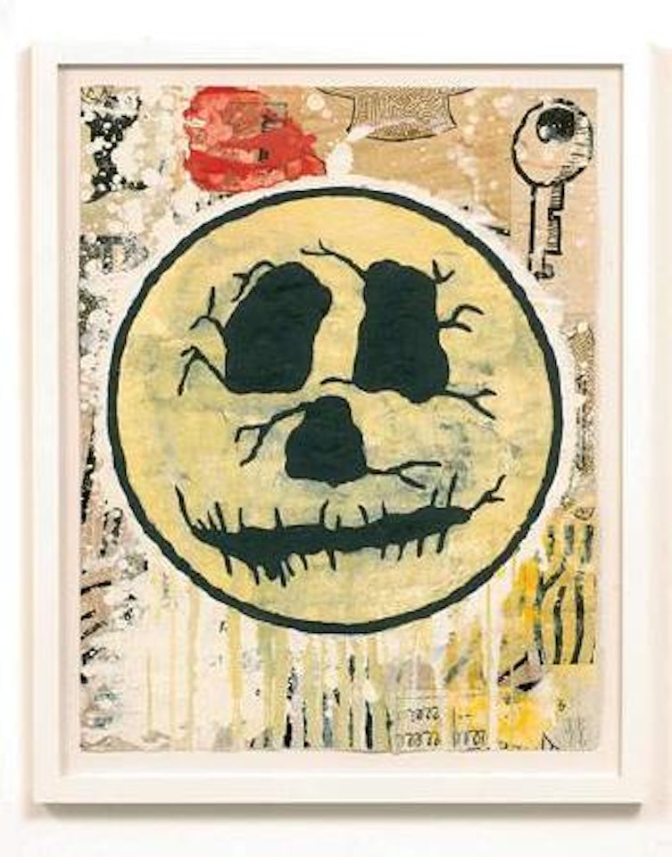 Pumpkin face DB 3448 by Donald Baechler
