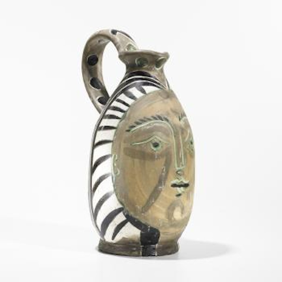 Femme du Barbu pitcher by Pablo Picasso