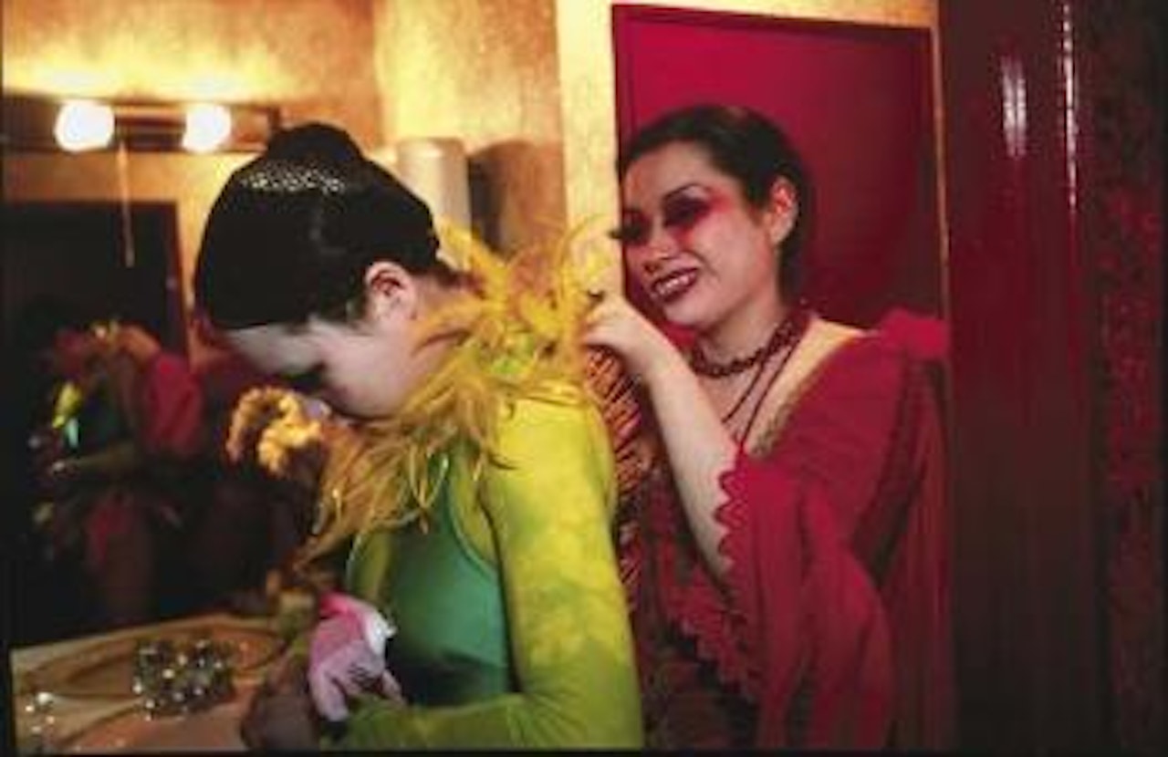 Noa Dressing for Venus Show at Shogun Club, Tokyo by Nan Goldin