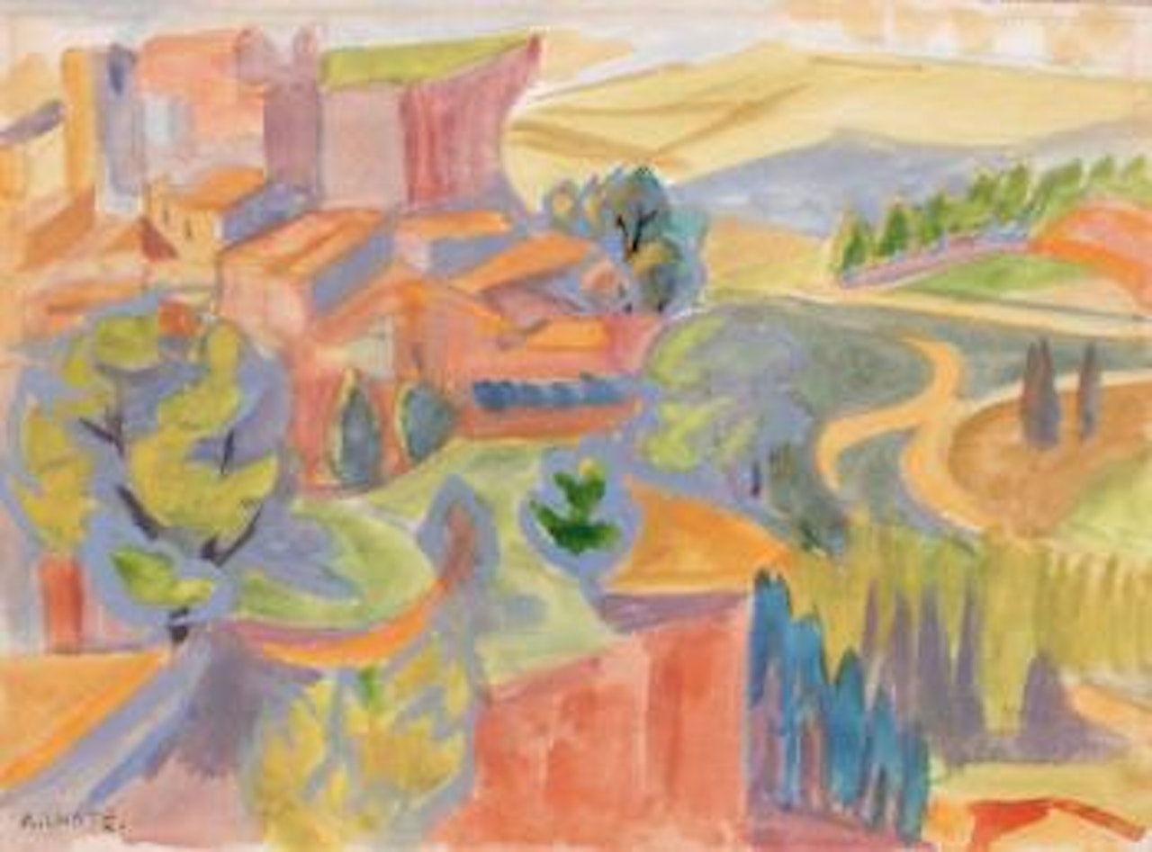 Vue de Roussillon by André Lhote