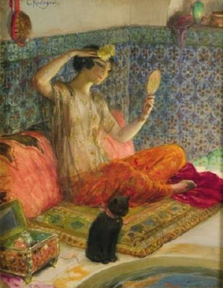 La toilette by Georges Antoine Rochegrosse