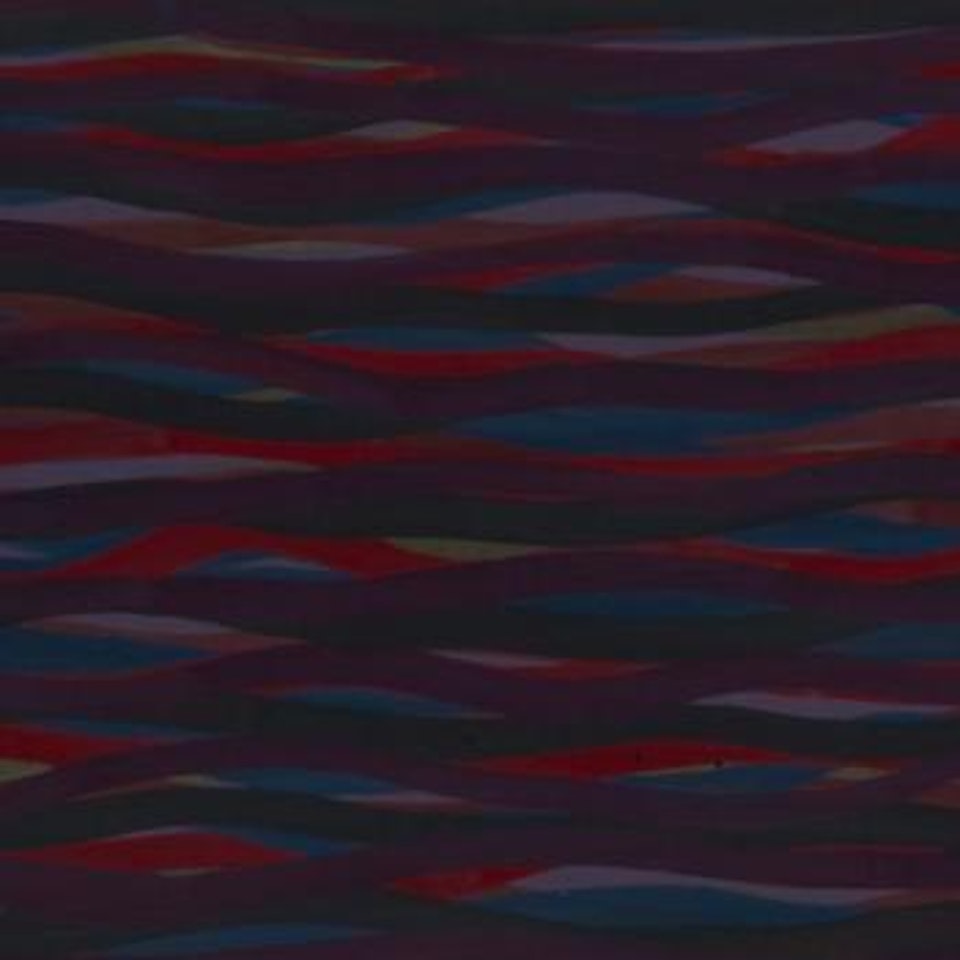 Lines in color by Sol LeWitt