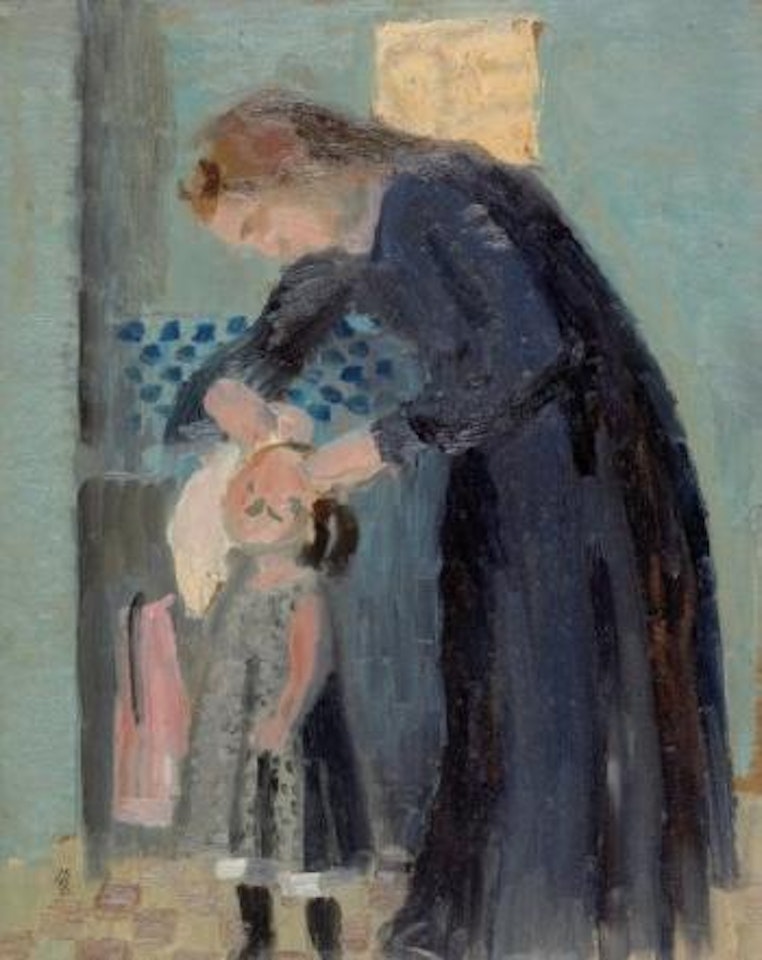 La toilette de la petite by Maurice Denis