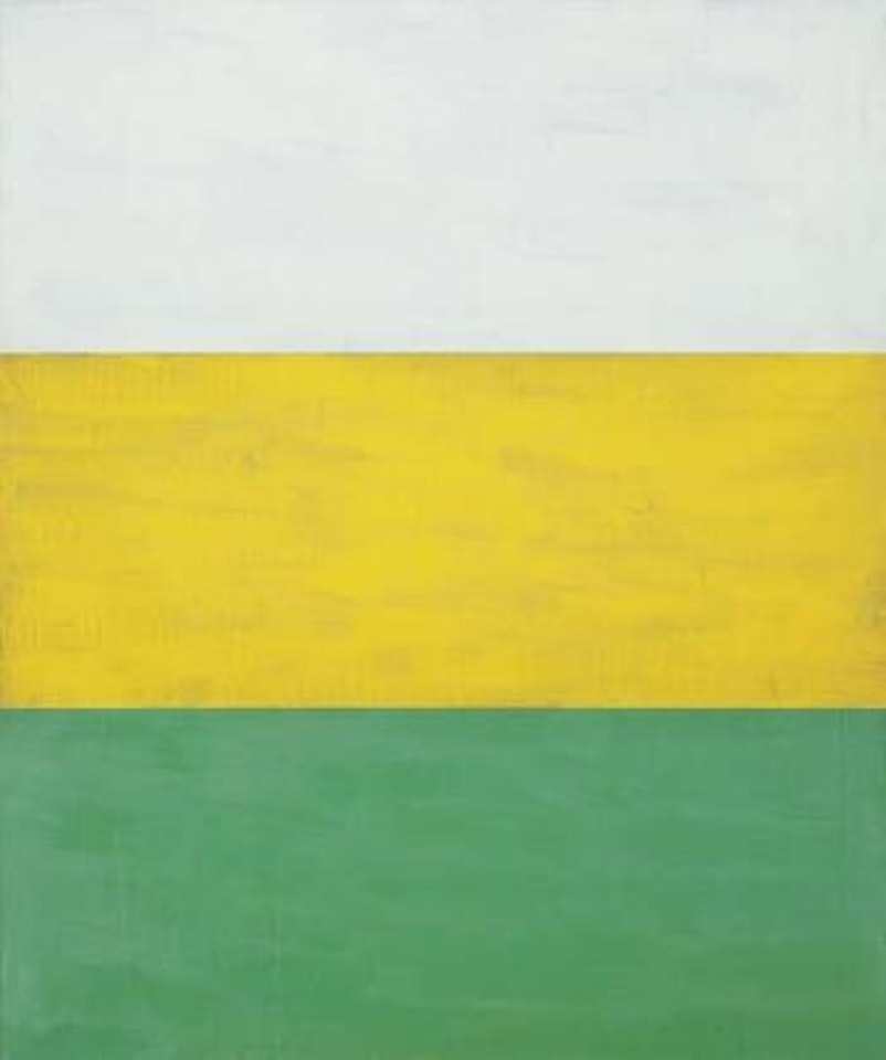 Lead Painting by Günther Förg