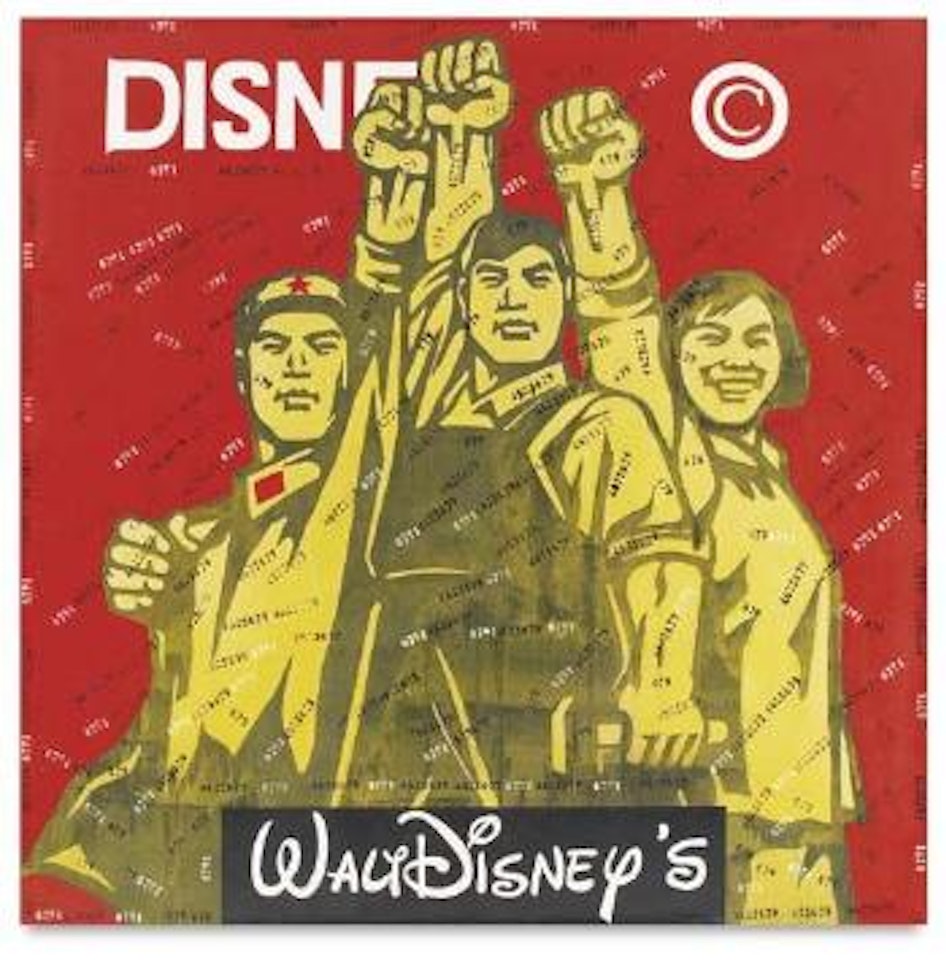 Great Criticism: Disney by Wang Guangyi
