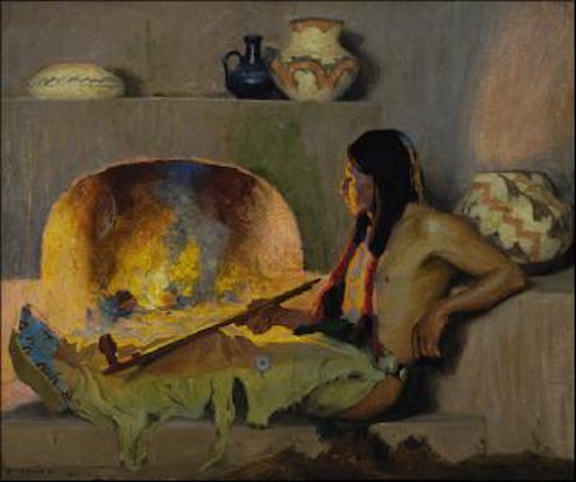 Contentment by E. Irving Couse
