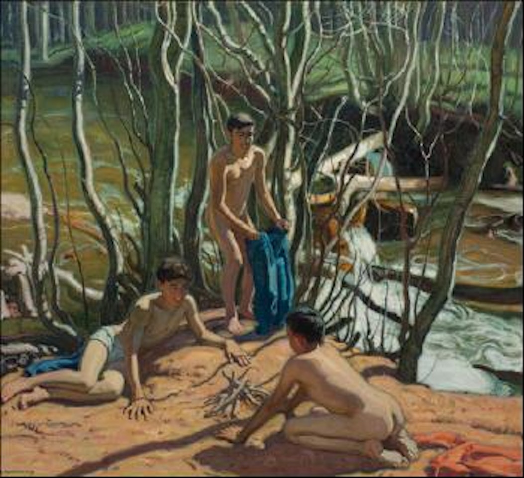 Dip in the Rio Hondo by Ernest Martin Hennings