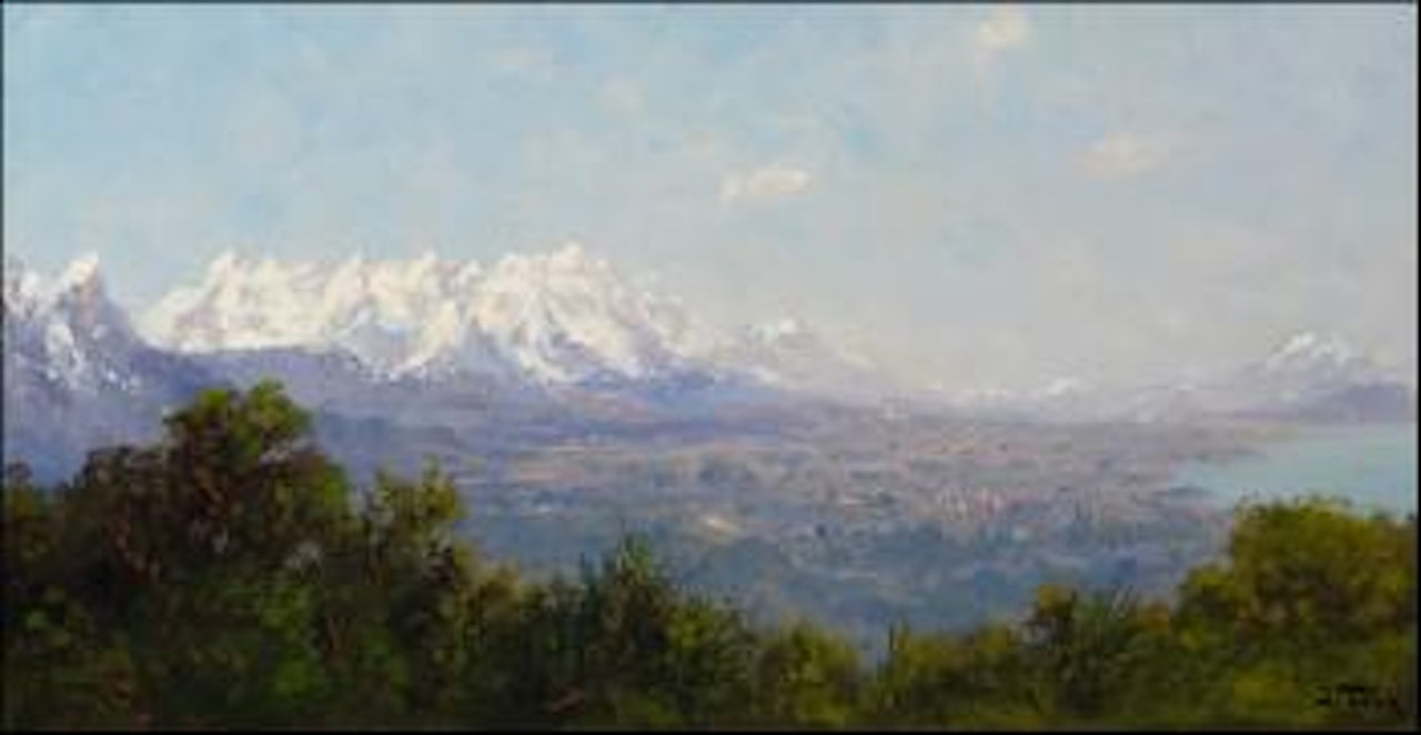 Western landscape by John Fery