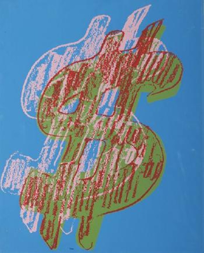 Dollar Sign by Andy Warhol