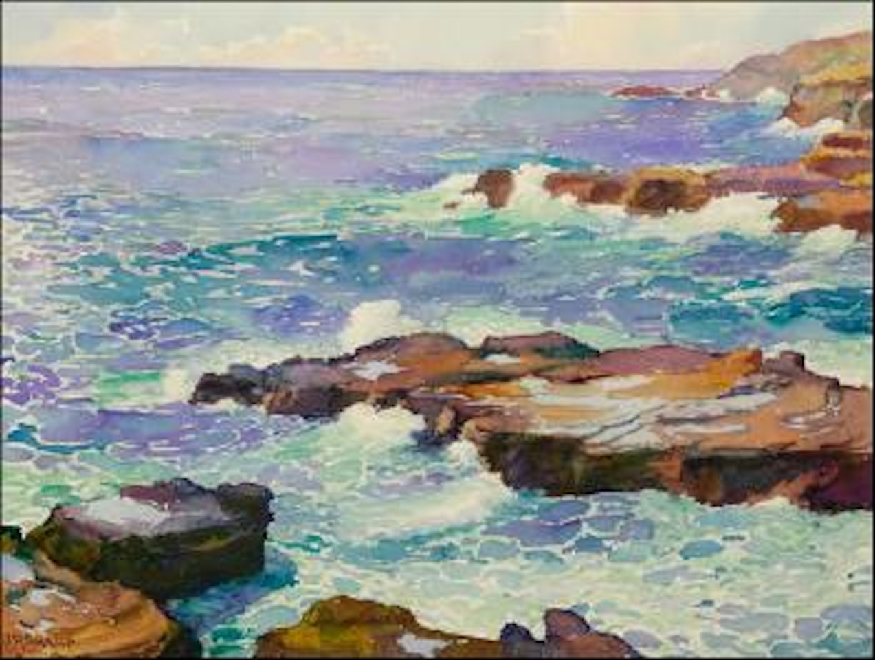 La Jolla, California by Joseph Henry Sharp
