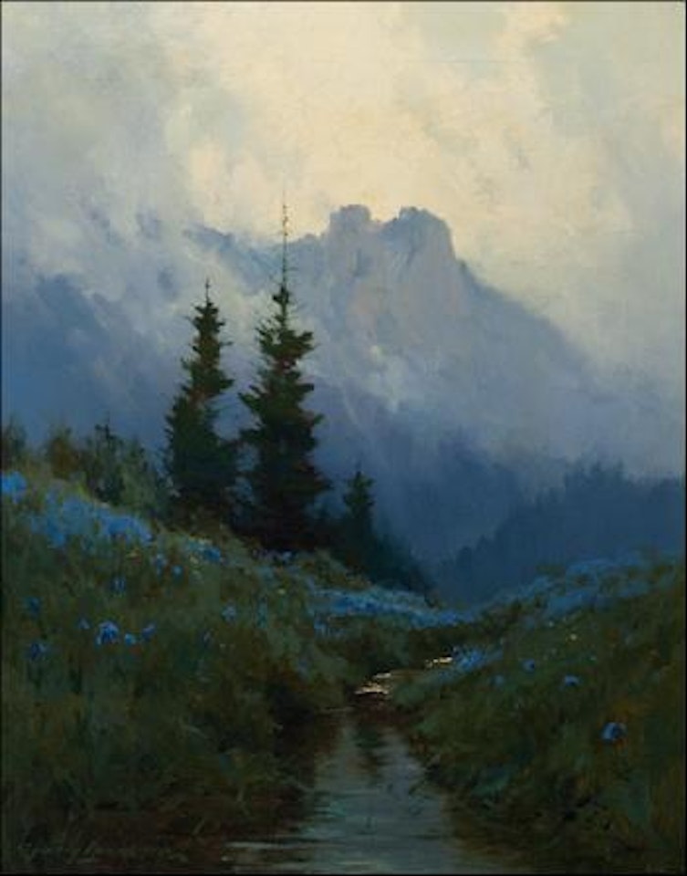 Alaska wild iris by Sydney Mortimer Laurence