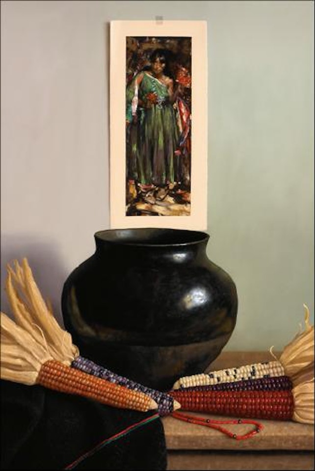 Corn dancer by William Acheff