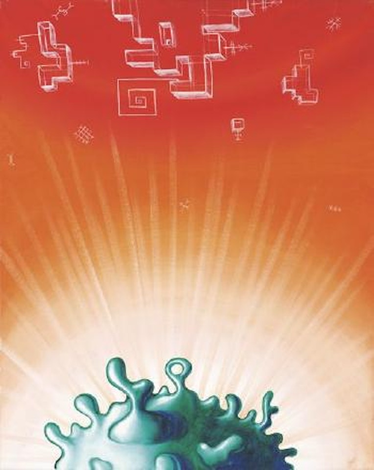 Green Planet by Kenny Scharf