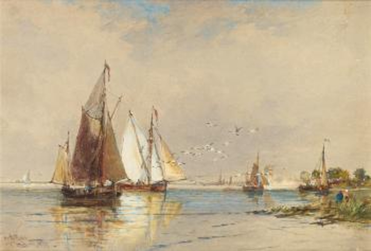 On the Maas by Thomas Bush Hardy