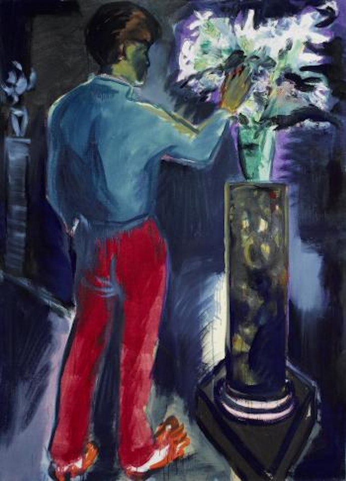 Seine Blumen III by Rainer Fetting