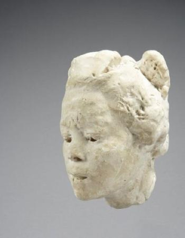 Hanako, tête Type A by Auguste Rodin